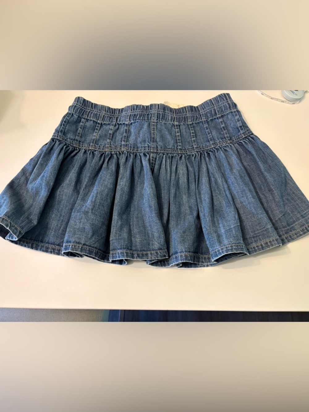 NWT We The Free Roselle Denim mini skirt size small - Picture 7 of 10